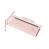 Yibuy 153mm Guitar Fret File, Guitar Edge Tool, Maple Wood Block, Chamfering Tool for Guitar Fret Repair, Guitar Accessories