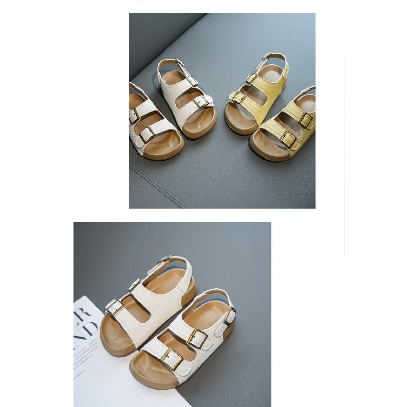 New Summer Children's Sandals Korean Style Soft Sole Beach Shoes for Kids Girls Open-Toe Casual Shoes