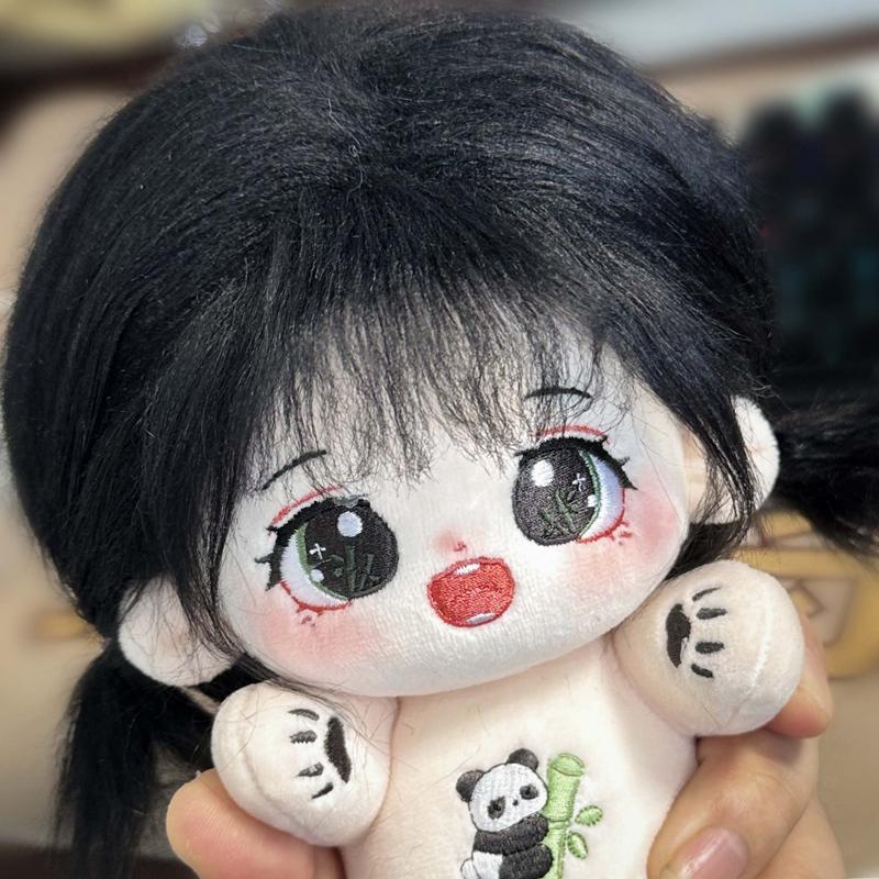 Kawaii Plush Cotton Doll Idol Stuffed Super Star Figure Dolls Cute Fat Body Cherry Blossoms Girl Doll Can Change Clothes Gift