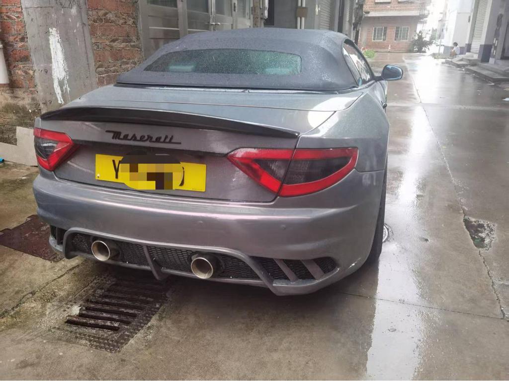 Maserati GT/GTS Wide Body Kit - MC Style Center Exit Exhaust Rear Bumper
