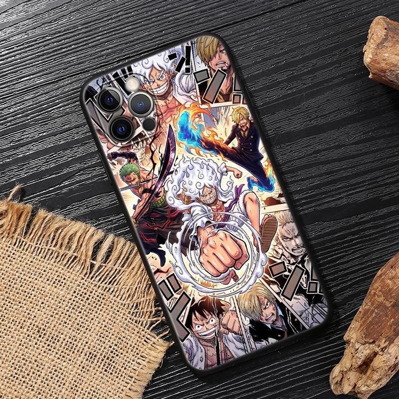 Ones Pieces Hot Manga Funda For iphone 17 Case For iPhone 16 15 11 12 13 Mini 17 Pro Max 16 15 Plus 17E 16E Air Case Soft Cover