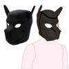 Adults SM Mask Sex Toys Party Cosplay Dog Headgear Full Face Fetish Sex Mask Gay Games For Couples Sex Accessories