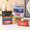 1pc Container Desktop Storage Box Stackable With Cover Coin Small Items Box Scene Figurine Living Room Bedroom Office Organizer