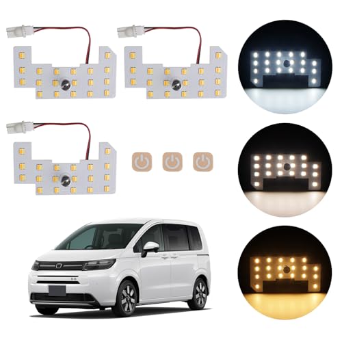 

GIMUYA Honda New Style Fled GT LED Room Lamp, 3 Color Switching, 5 Level