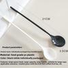 ZISIZ Plastic Grass Jelly Spoon