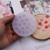 DIY Craft Clay Candle Mold Handmade Mold Crystal 3D Mini Cherry Epoxy Resin Mold Flower Ornaments Casting Silicone Mould