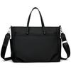 Women Waterproof Laptop Bag Large Capacity Versatile Briefcase Solid Color Leisure Sling Bag Business Meeting Travel Handbag