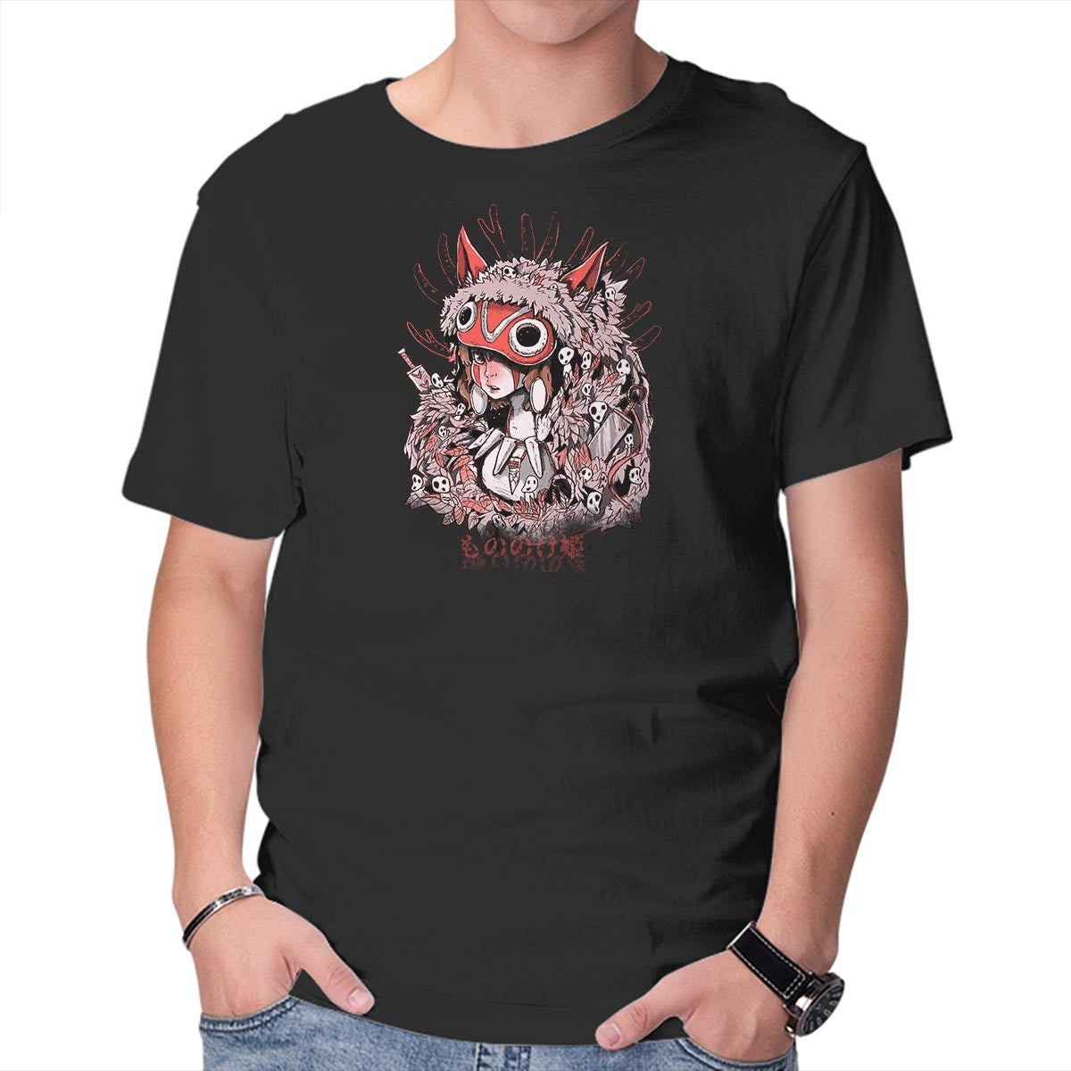 Unisex Crew Neck T-Shirt Forest Princess Warrior Graphic Short Sleeve Casual Tee XXXL