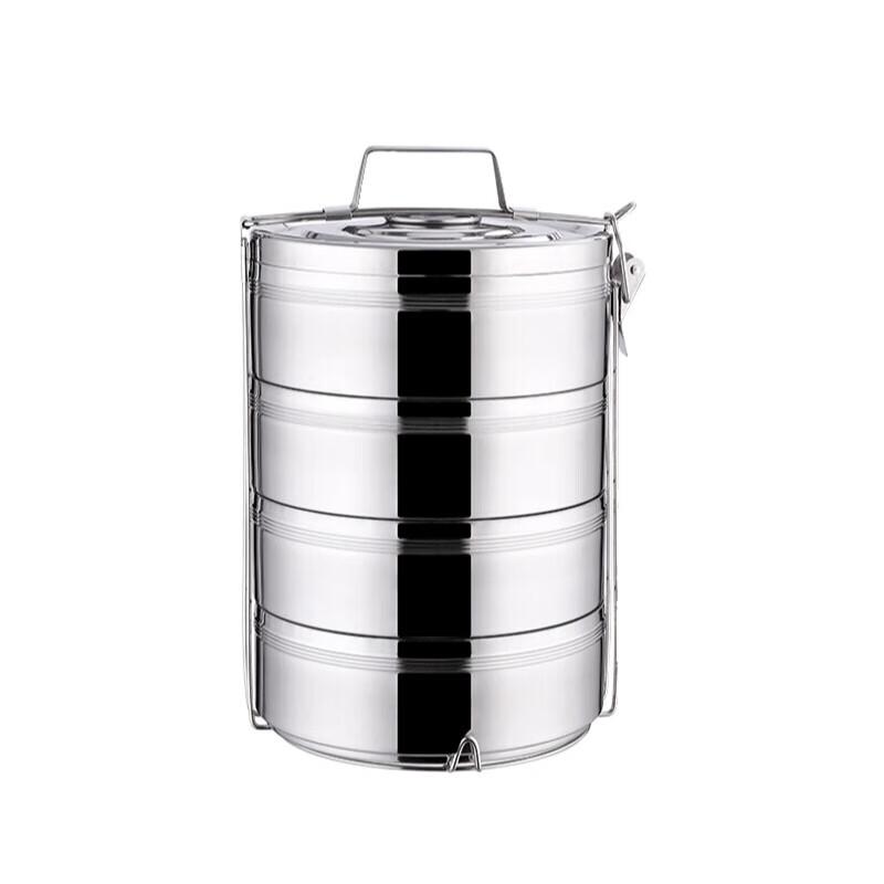 

Danshizhiyuan 4-Layer 304 Stainless Steel Insulated Food Container