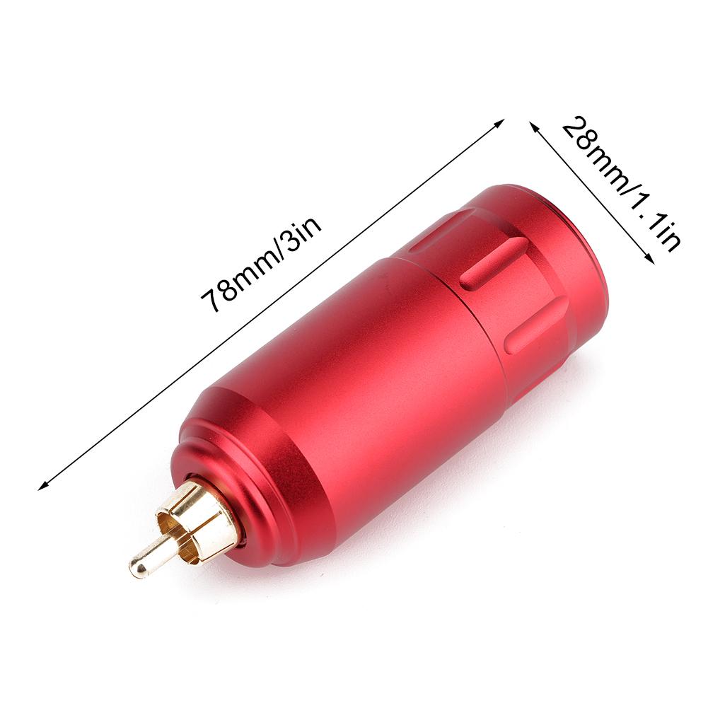 Wireless Power Supply Light Mobile Battery Pack 1200mAh Connection for Tattoo Pen NaMachine
