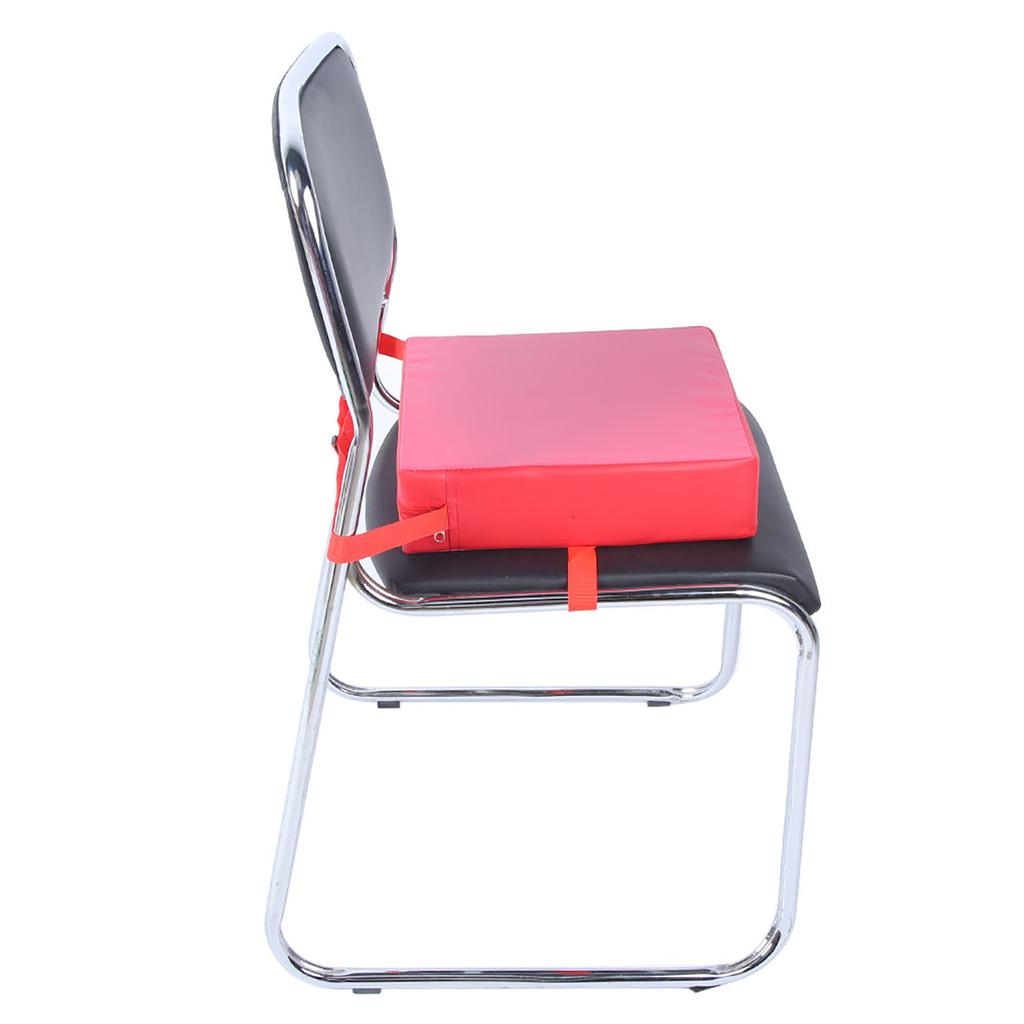 Adjustable Removable Baby Dining Chair Booster Cushion Kids Highchair Seat PadRed