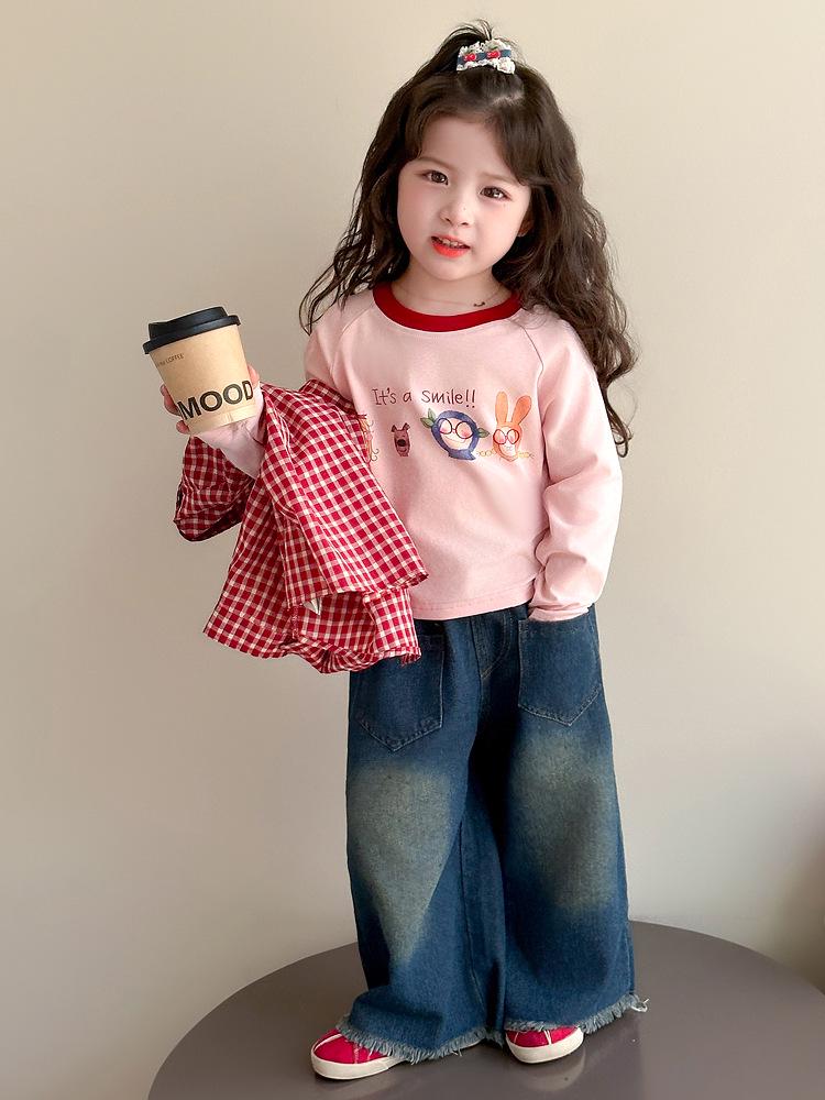 Girl's Plaid Shirt Jacket - Spring & Autumn 2025 Style for Baby & Toddler