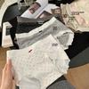 Ladies Summer Lovely Polka Dot High Spring Breathable Crotch Waist Triangle Briefs