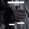 Black Touch Screen Gloves Men's Women's Warm and Plush Windproof Waterproof Anti Slip Cycling Gloves Autumn and Winter