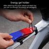 Fahrrad-Energiegel-Halter mit Schnelllöse-Klemmen zur Aufbewahrung von Energiegelen für Rennräder und Gravelbikes