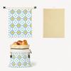 Reusable Beeswax Bread Bags Beeswax Coated Large Capacity Sourdough Bread Bags Freshness Preservation Lock Closure