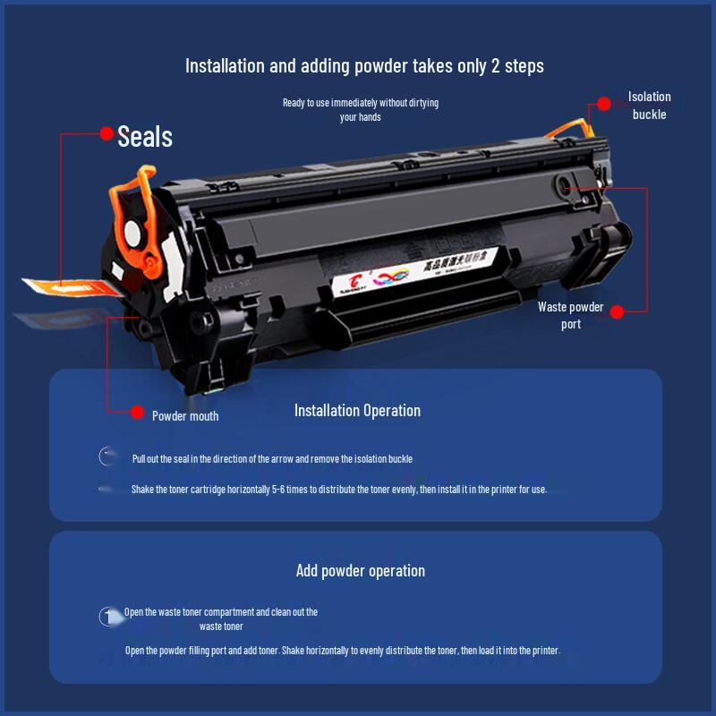 Tusheng CRG328 Toner Cartridge for Canon MF Series