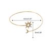 Arm Cuff Rhinestones Delicate Golden/Silver Armlet Armband Adjustable Bangle