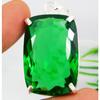 Pendant Solid Silver 86.75 Ct Natural Green Peridot Gorgeous Gemstone Certified