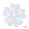 6PCS Air Balloon Plum Blossom Shape Fixed Clip Easy To Use Cute Airballoon Clamp Folder Party Supplier