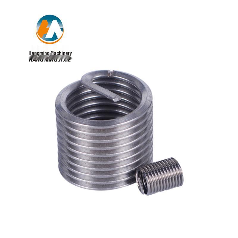 304 Stainless Steel Coarse Thread Helical Coil Screw Insert, ST33*3.5, Spring Threaded Bushing Sleeve