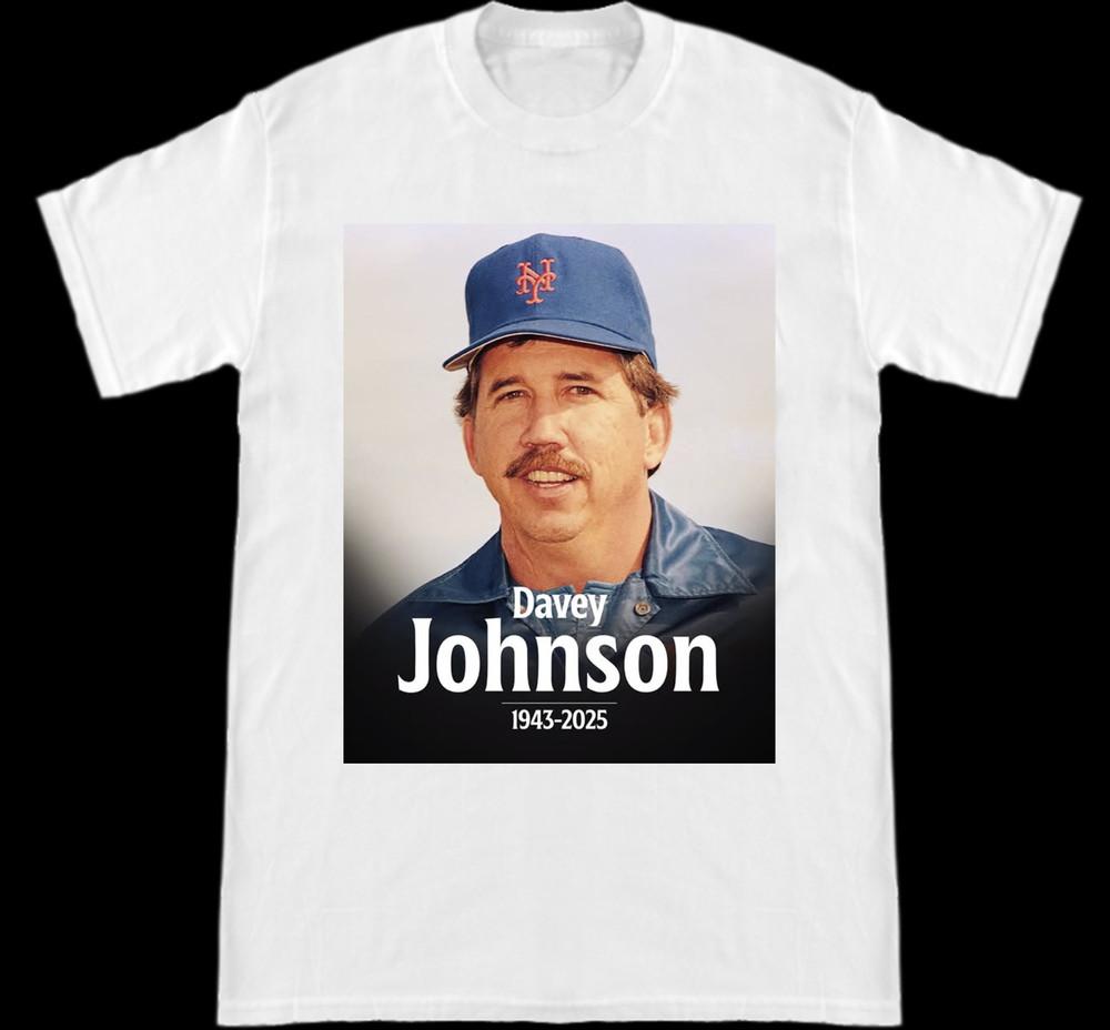 Davey Johnson cotton T Shirt tee all size men and you S To 5XL Unisex T-Shirt XL