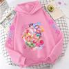 Autumn Winter KPop Demon Hunters Print Children's Hoodie Fashion Casual Sweatshirt Kids Sportswear Girls Clothes Hooded Pullover