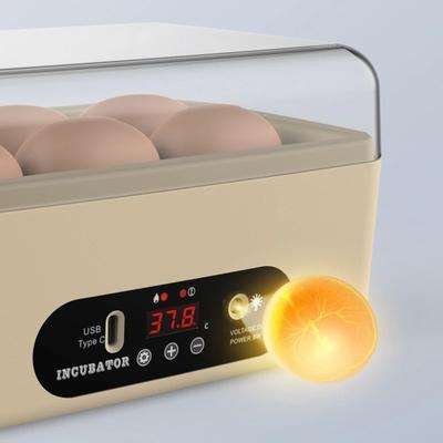 Portable USB Automatic Egg Incubator Hatching Box for 5-6 Chicken Quail Duck Pigeon Eggs Educational Tool