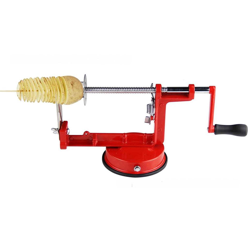 Manual French Fry & Fruit Shredder: Potato Strip & Fruit Cutting Machine