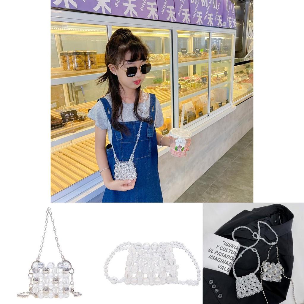 Trendy Mini Pearl Crossbody Bag For Kids Stylish And Fashionable Kids Accessory
