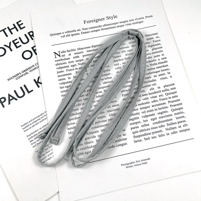 Spring/Summer Thin Tie & Belt Set: Solid Color, Versatile & Simple Clothing Accessories