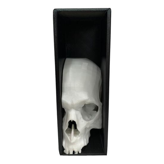 Halloween Skull Bookend Bookshelves Decoration Spooky Gothic Skull Figurine Home Office Desktop Book Stopper Ornament