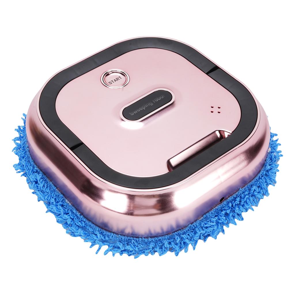 Electric Mopping Robot Quiet Operating 2.8 Inch Multifunctional Automatic Robotic Vacuum Cleaner with Dry and Wet Pads
