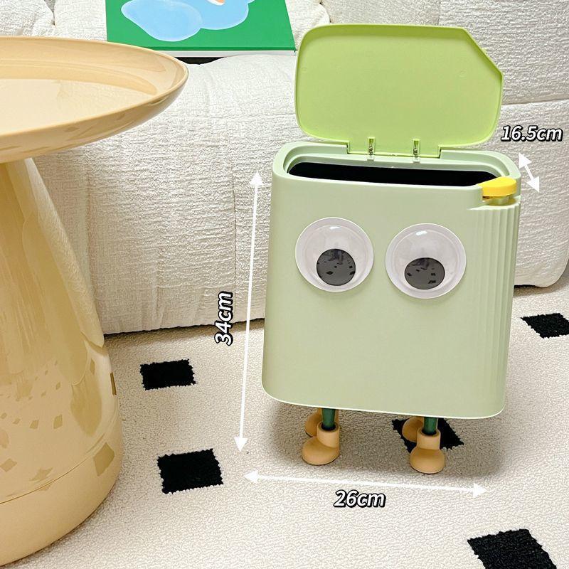 

Интернет Знаменитости Ins Стиль Милый Мультфильм Мини Мусорный Бак Офис Гостиная Дом Кухня Спальня Нажимная Корзина Для Мусора С Ножками