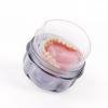 Large Capacity Denture Cleaning and Storage Box with Food Grade Retainer Soaking and Drain Feature