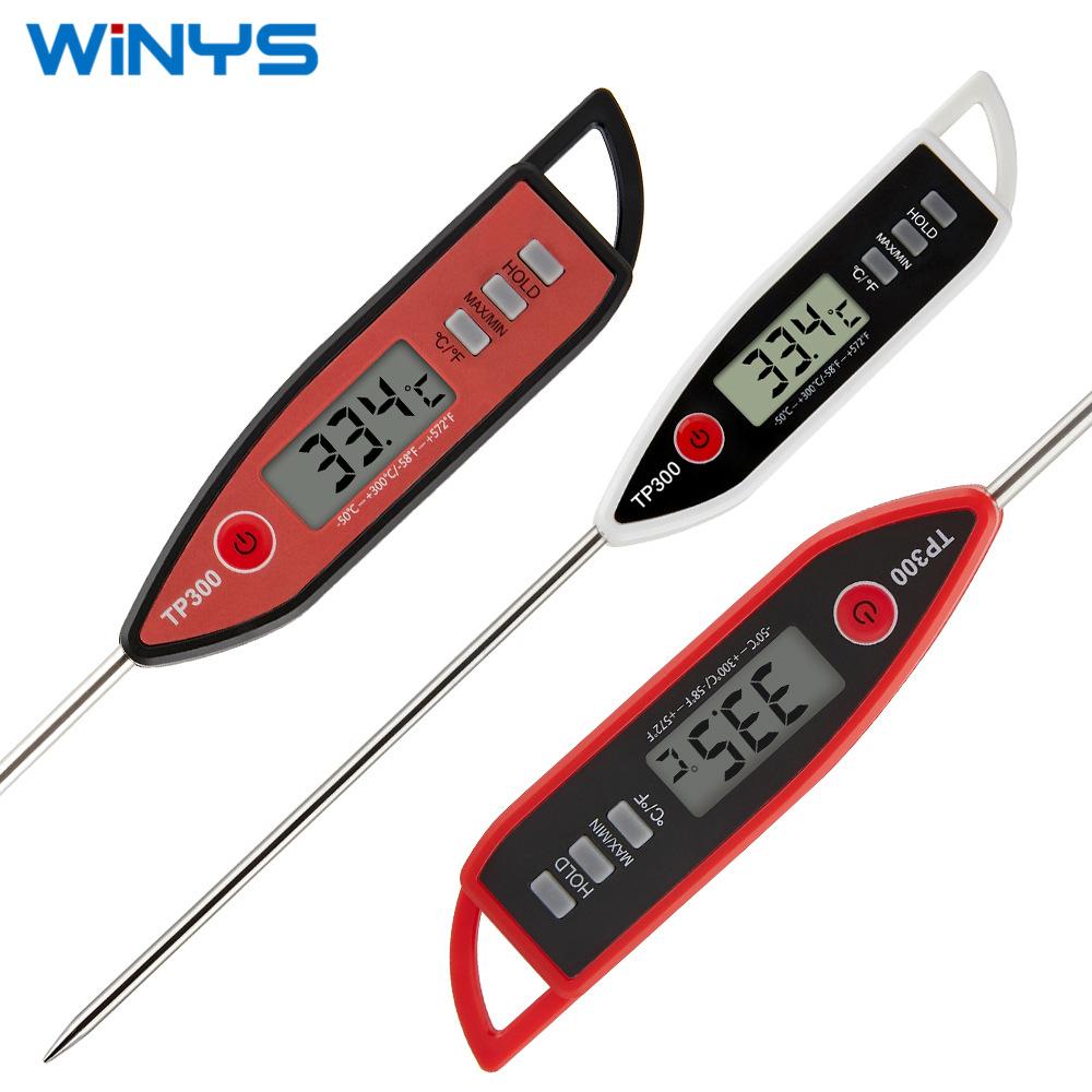 

TP300 Home Kitchen Barbecue Food Electronic Probe Thermometer black разноцветный