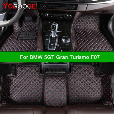 Car Floor Mats For BMW 5GT Gran Turismo F07 2009-2017 Auto Carpets Foot Coche Accessorie