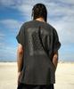 MINIMALPROJECT Paisley Pigment Short Sleeve T-Shirt Mst170 [Darkgray]