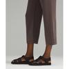 Lululemon Softstreme High Rise Straight Leg Cropped Pant Espresso