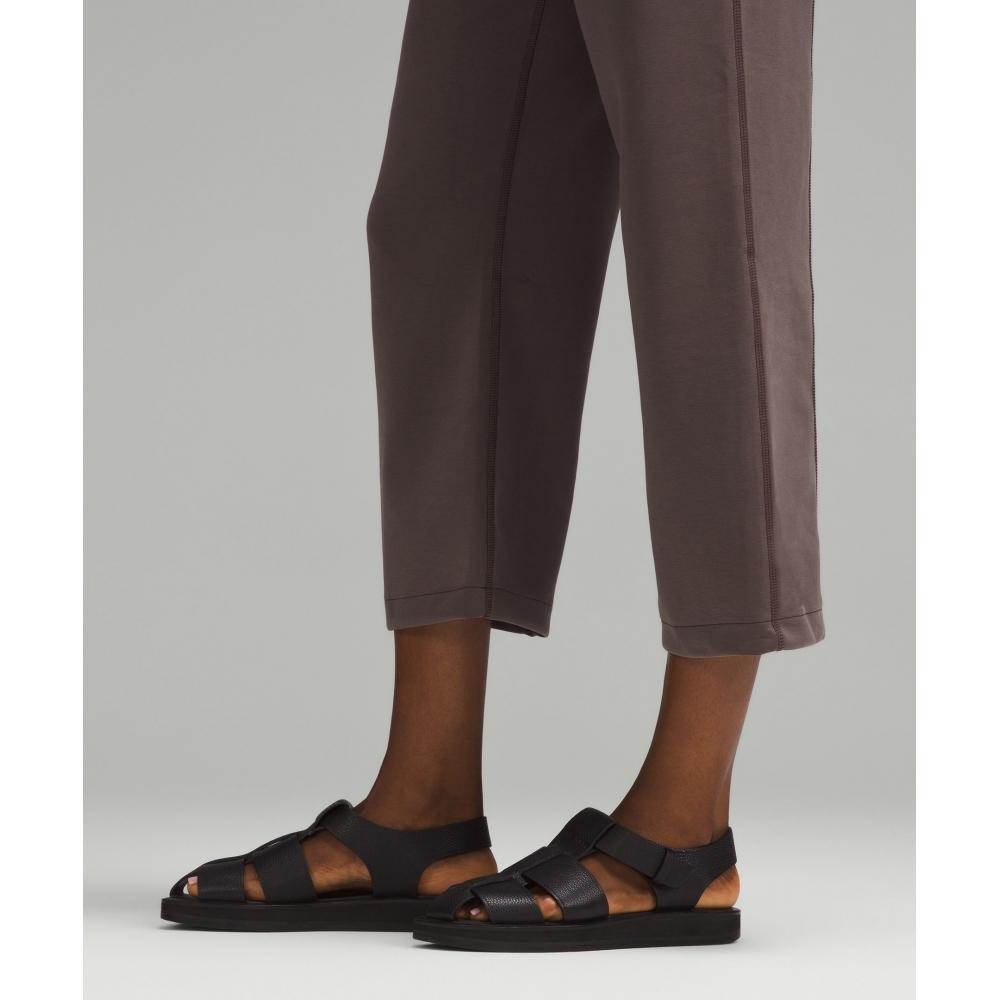 Lululemon Softstreme High Rise Straight Leg Cropped Pant Espresso