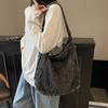 Denim Multifunctional Backpack Women's Large Capacity Tote Bag Shoulder Bag