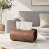 Durable Napkin Organizer Wood Storage Room Box Tissue for Dining Holder Natural Organizer Decorative Rectangular Versatile Dispenser Dorms