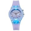 Silicone Durable Children's Quartz Watch with Light, Digital Display