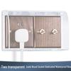 Waterproof Bathroom Socket Cover for Shower & Water Heater Protection