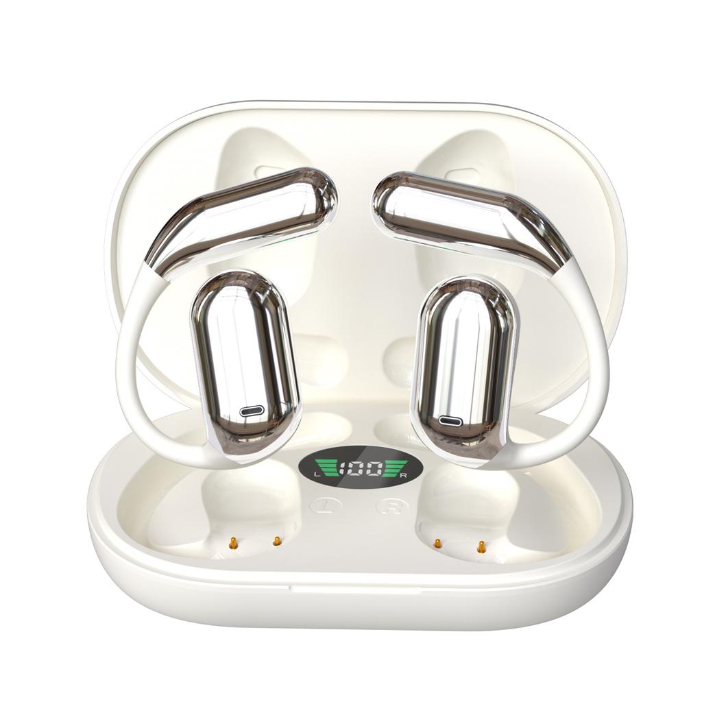 OWS Earless Bluetooth Headphones Wireless Ultra-long Life Noise-cancelling Earphone Sports Music Headphones