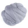 Filatura di lana colorata per infeltrimento ad ago da 55 g?Cucito Rifinitura Lavoro Manuale Materiale (Grigio)