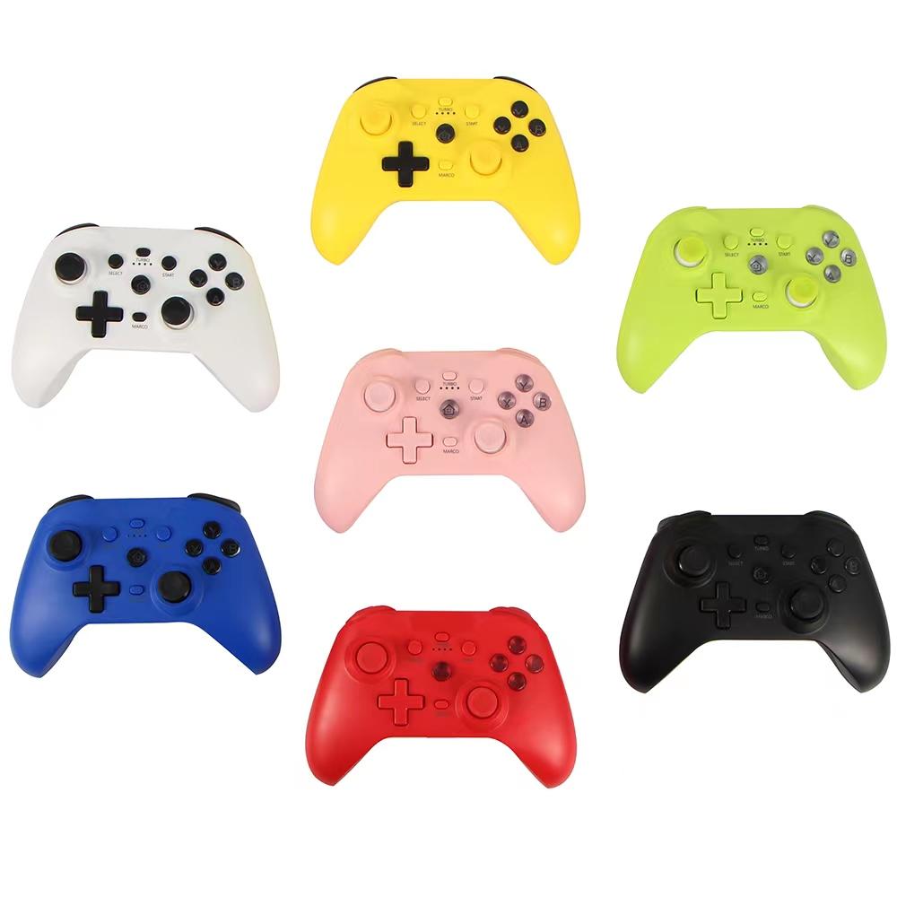 Controller Wireless NS21 Pentru Nintendo Switch/Android/iOS/PC/PS3/PS4 Gamepad Bluetooth Giroscop cu 6 axe Joystick Vibrație cu motor dual