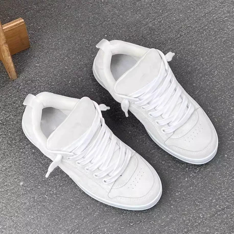 Niche Bread Shoes Versatile New Comfortable Casual Round Head Men'S And Women'S Shoes Skateboard Shoes Ugly Cute Retro Sports