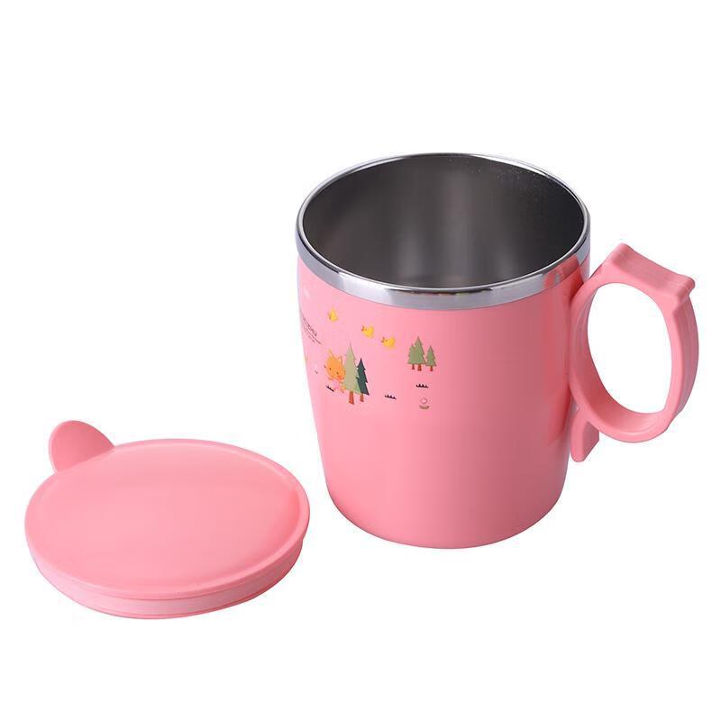 OJW Baby 304 Stainless Steel Learning Straw Cup
