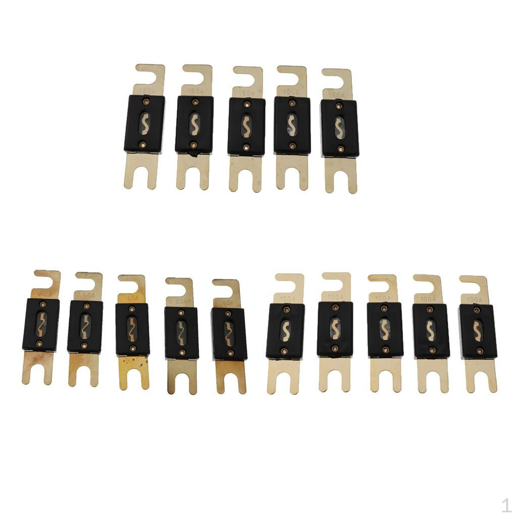15 Pieces 00A 150A Car Stereo Audio ANL Blade Power